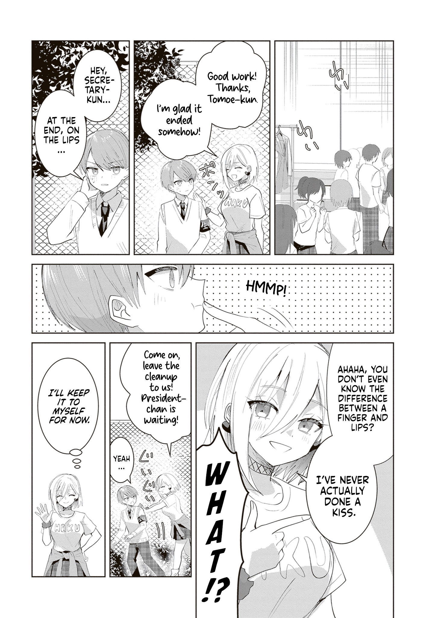 The President Who Can't Say No Wants to Do It Only for Tomoe-Kun - Chapter 39 - Page 10