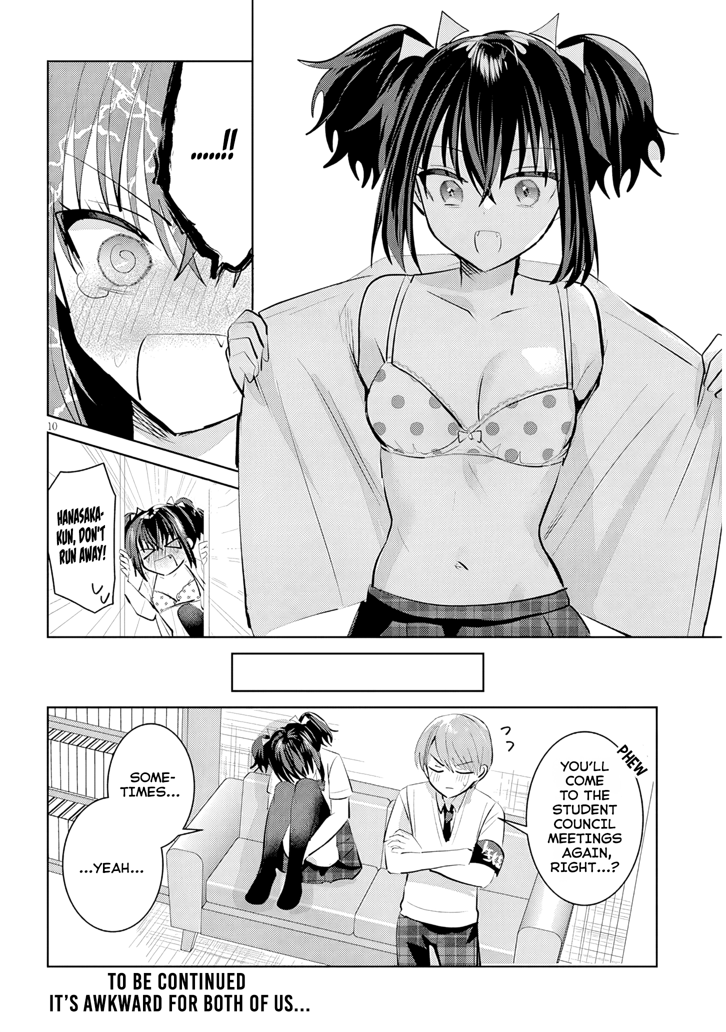 The President Who Can't Say No Wants to Do It Only for Tomoe-Kun - Chapter 18 - Page 11
