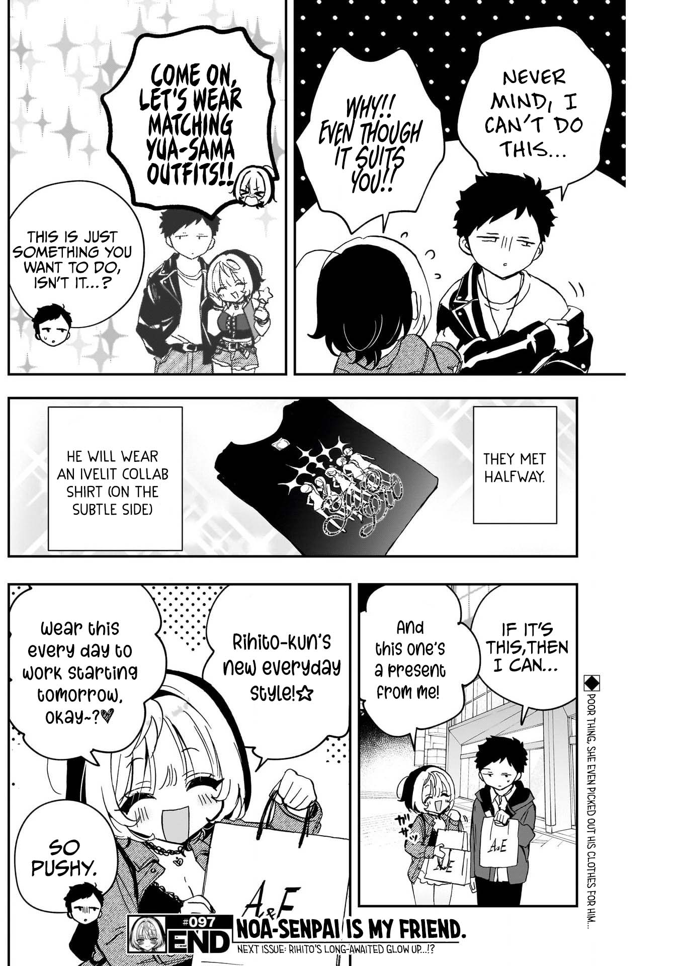 Noa-Senpai is My Friend. - Chapter 97 - Page 19
