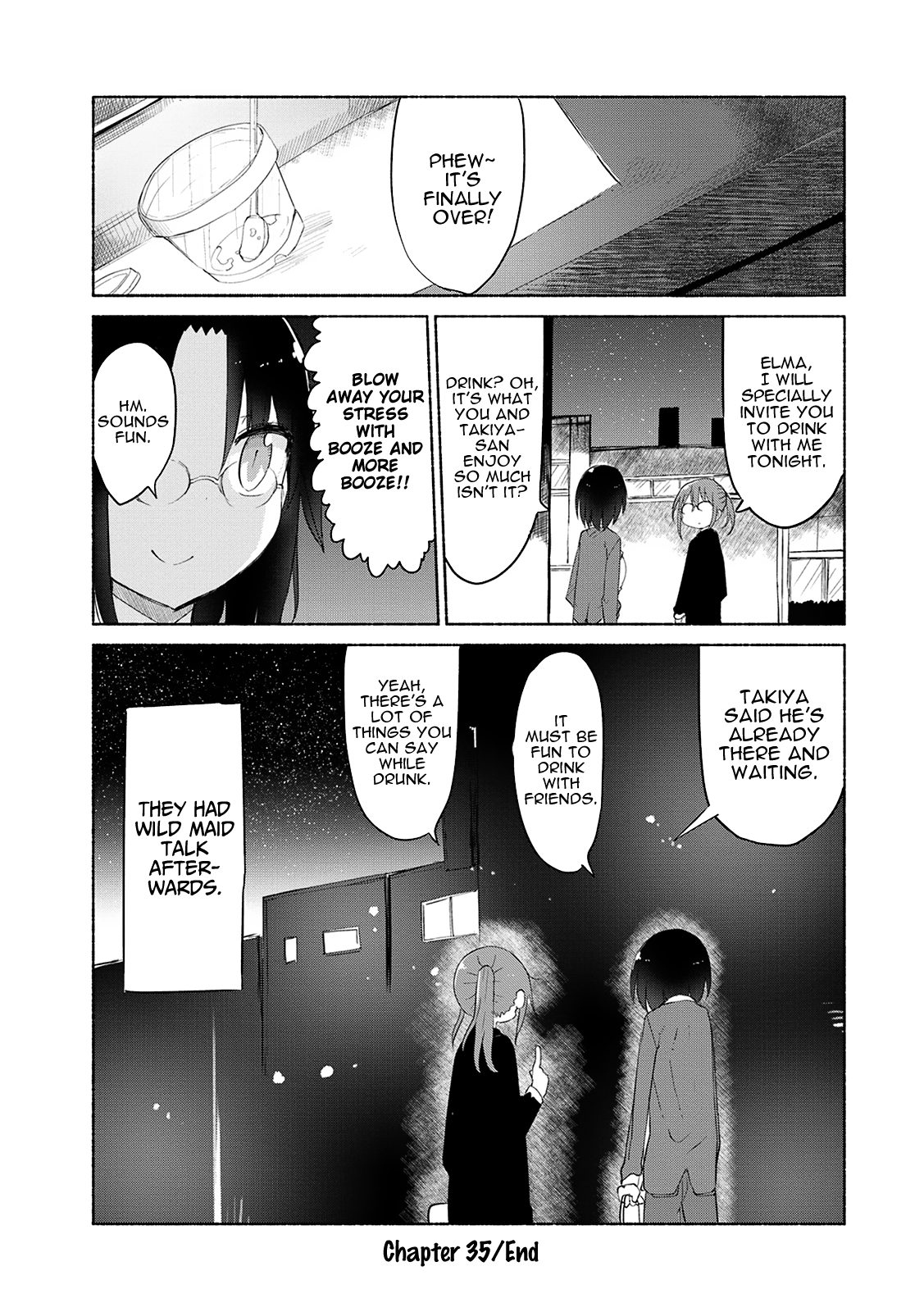 Miss Kobayashi's Dragon Maid - Chapter 35 - Page 12