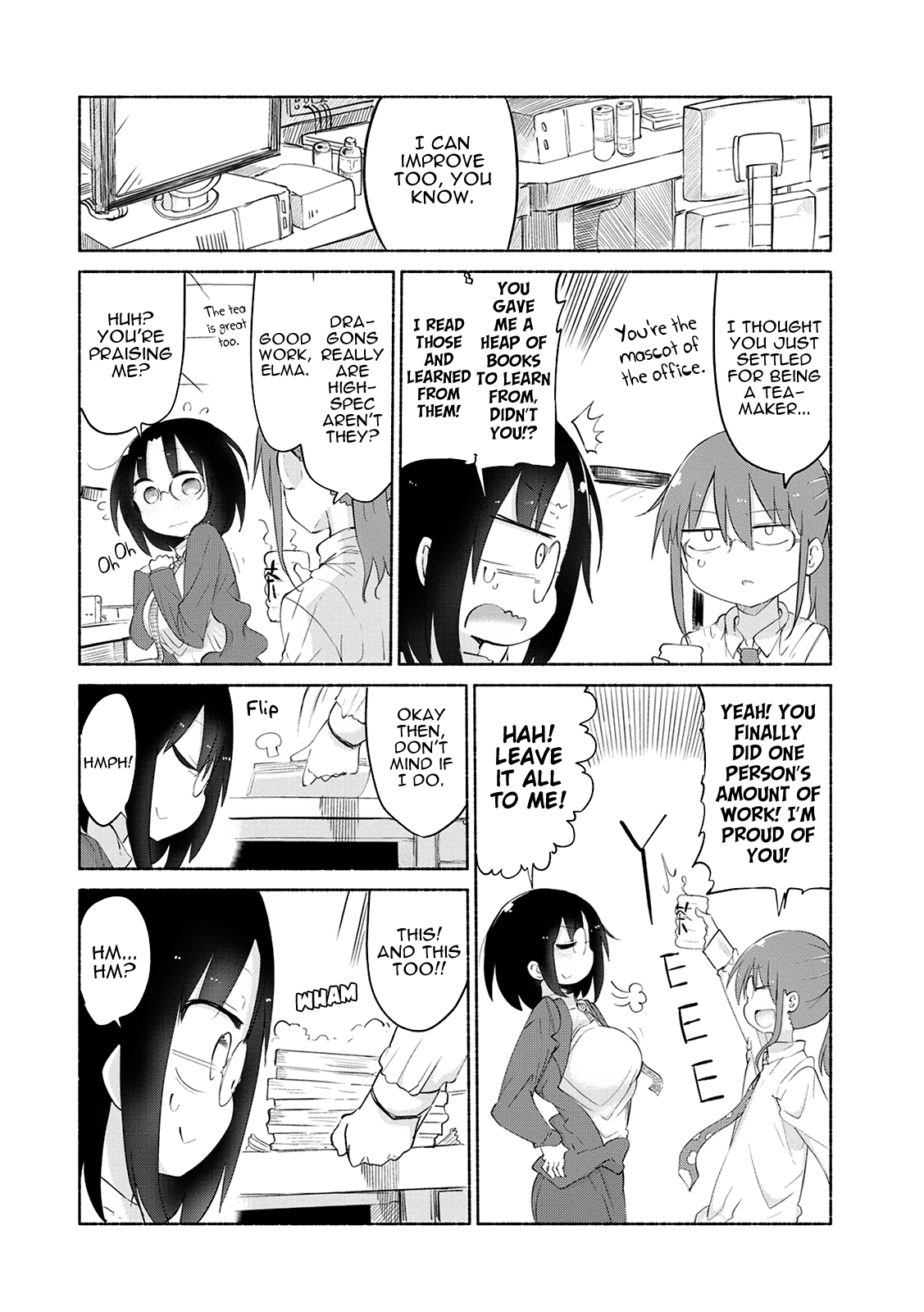Miss Kobayashi's Dragon Maid - Chapter 35 - Page 3