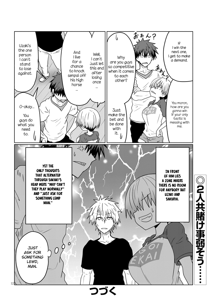 Uzaki-chan Wants to Hang Out! - Chapter 28 - Page 12