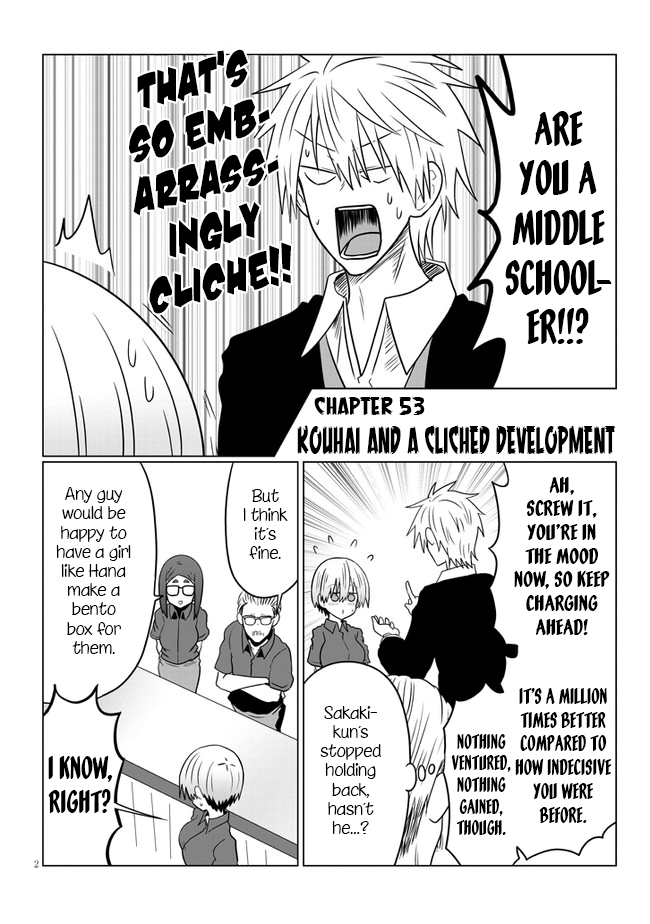 Uzaki-chan Wants to Hang Out! - Chapter 53 - Page 2