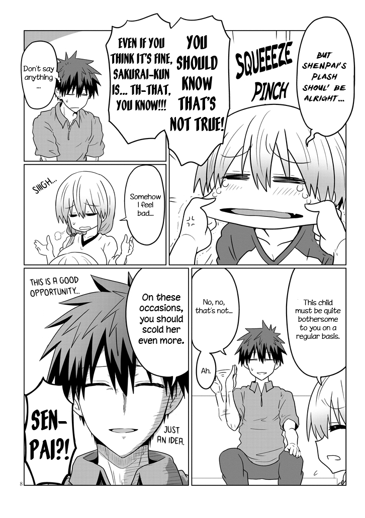 Uzaki-chan Wants to Hang Out! - Chapter 24 - Page 8