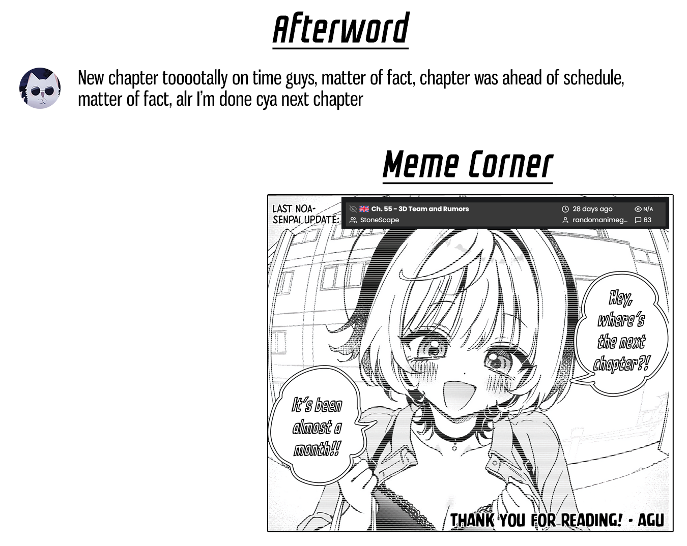 Noa-Senpai is My Friend. - Chapter 56 - Page 22