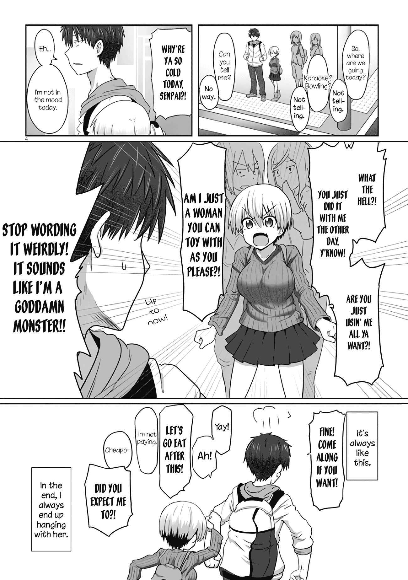 Uzaki-chan Wants to Hang Out! - Chapter 1.1 - Page 5