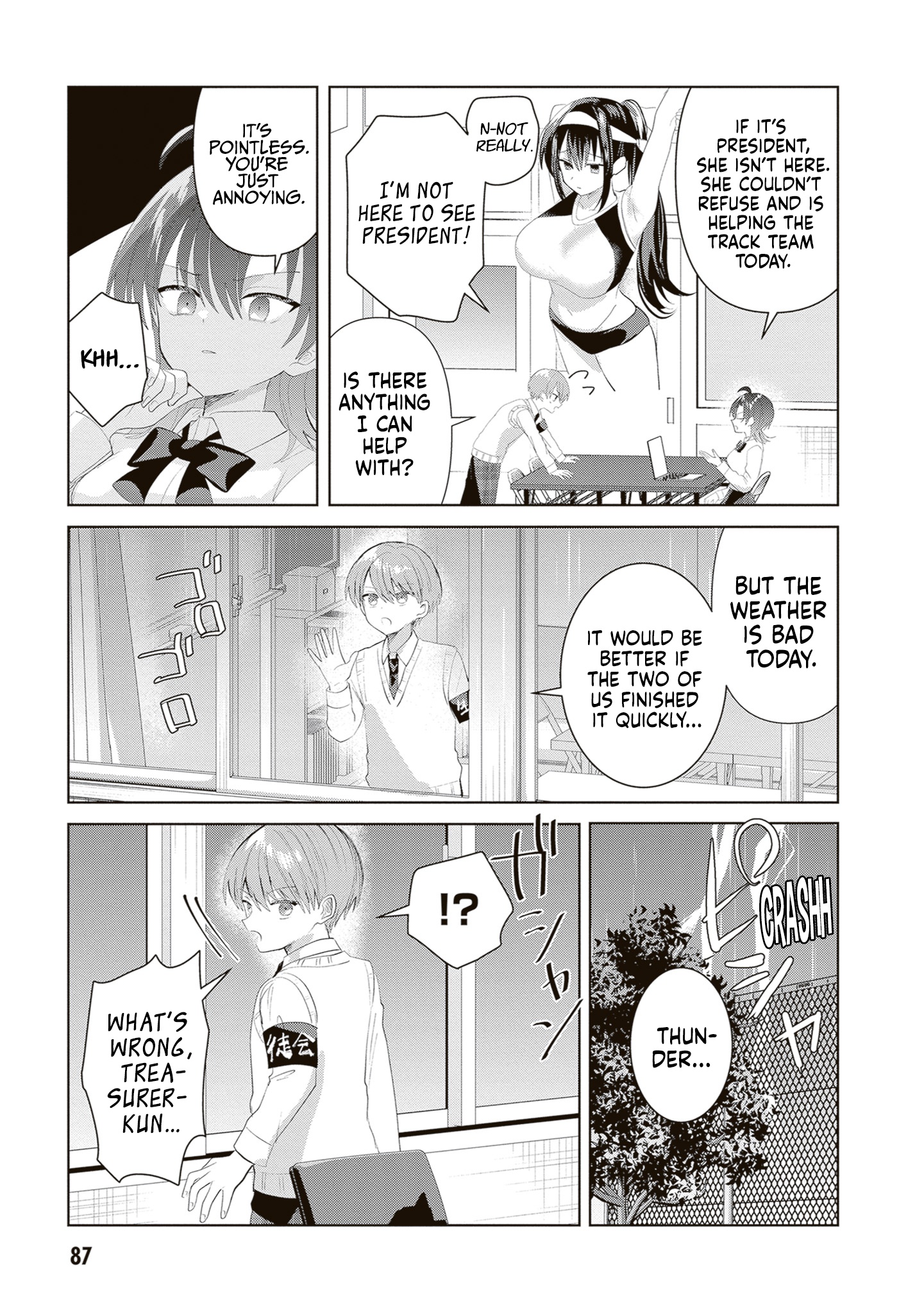 The President Who Can't Say No Wants to Do It Only for Tomoe-Kun - Chapter 36 - Page 4