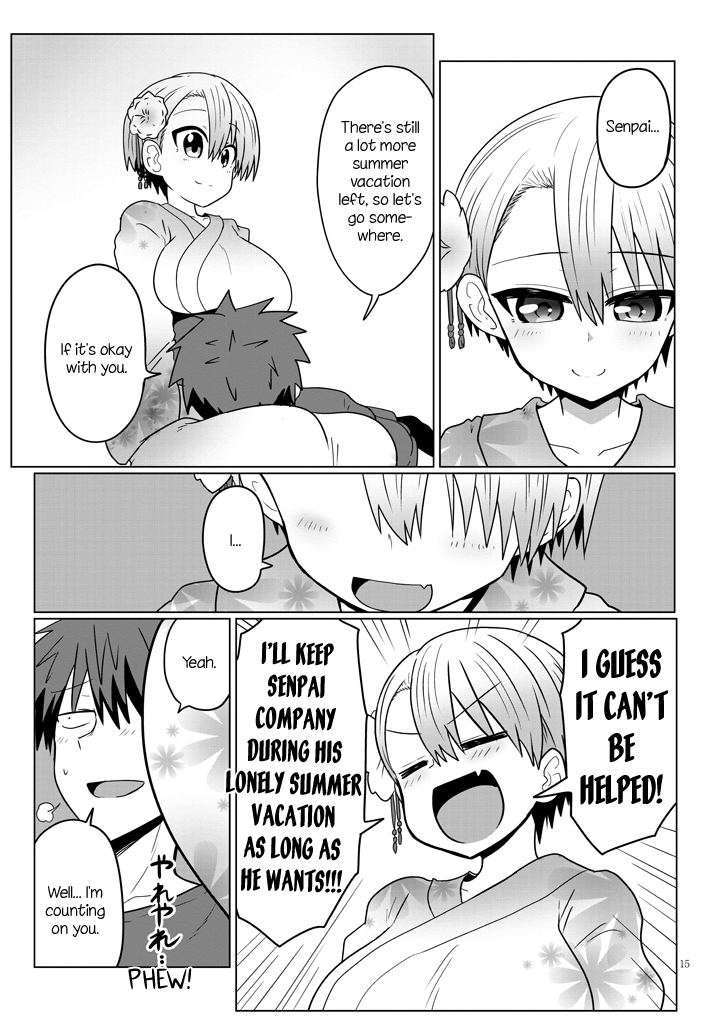 Uzaki-chan Wants to Hang Out! - Chapter 23 - Page 15