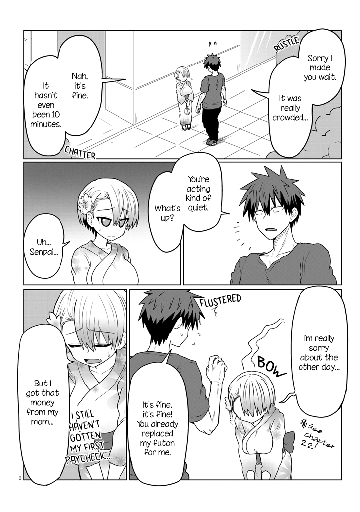 Uzaki-chan Wants to Hang Out! - Chapter 23 - Page 2