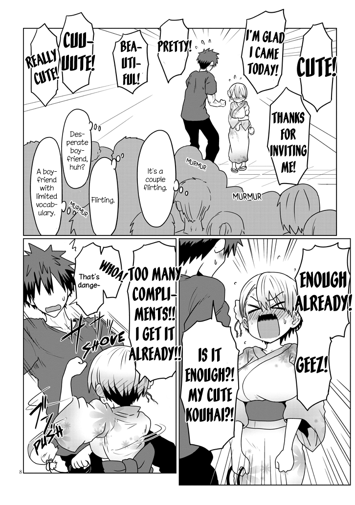 Uzaki-chan Wants to Hang Out! - Chapter 23 - Page 8