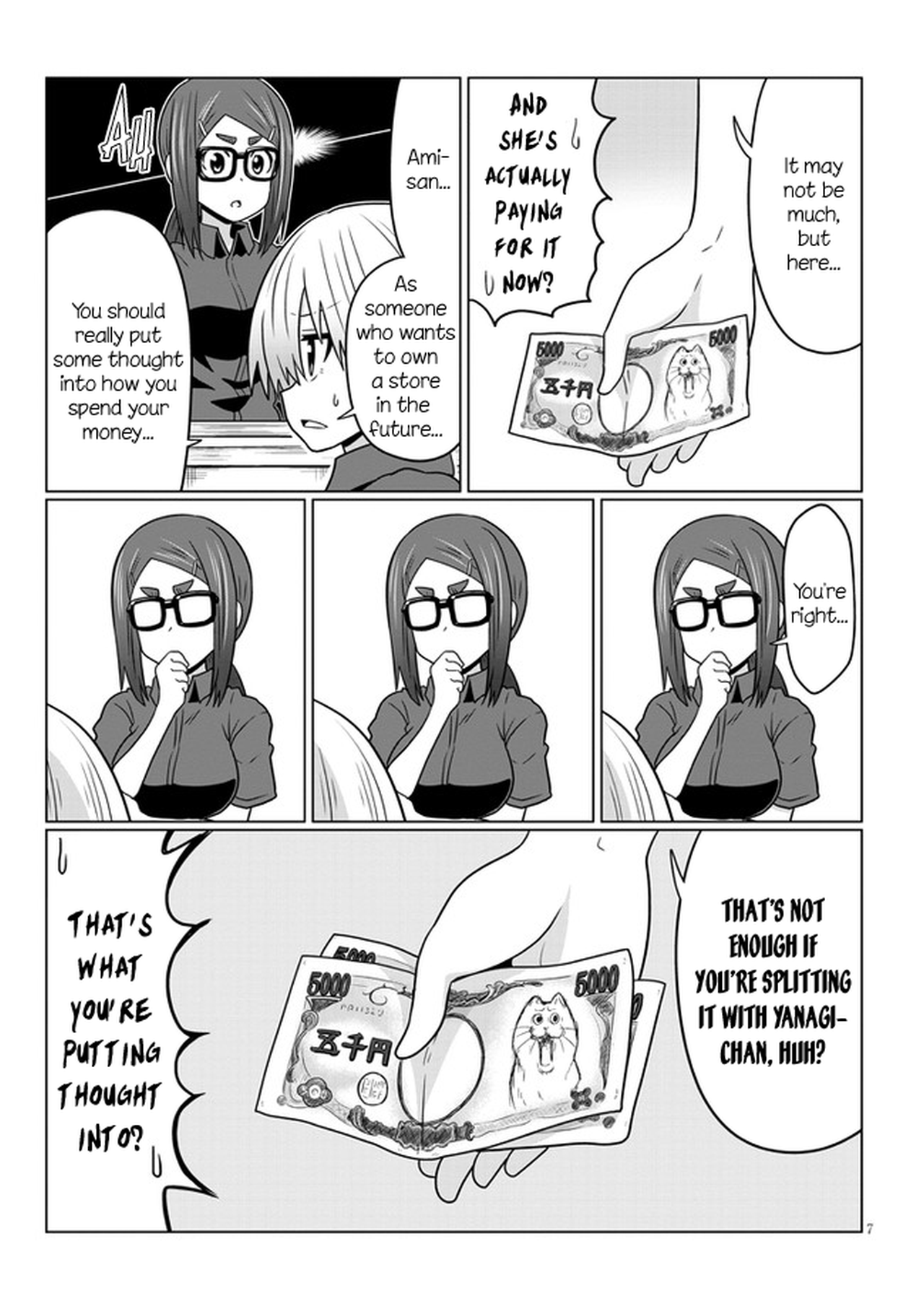 Uzaki-chan Wants to Hang Out! - Chapter 68 - Page 7