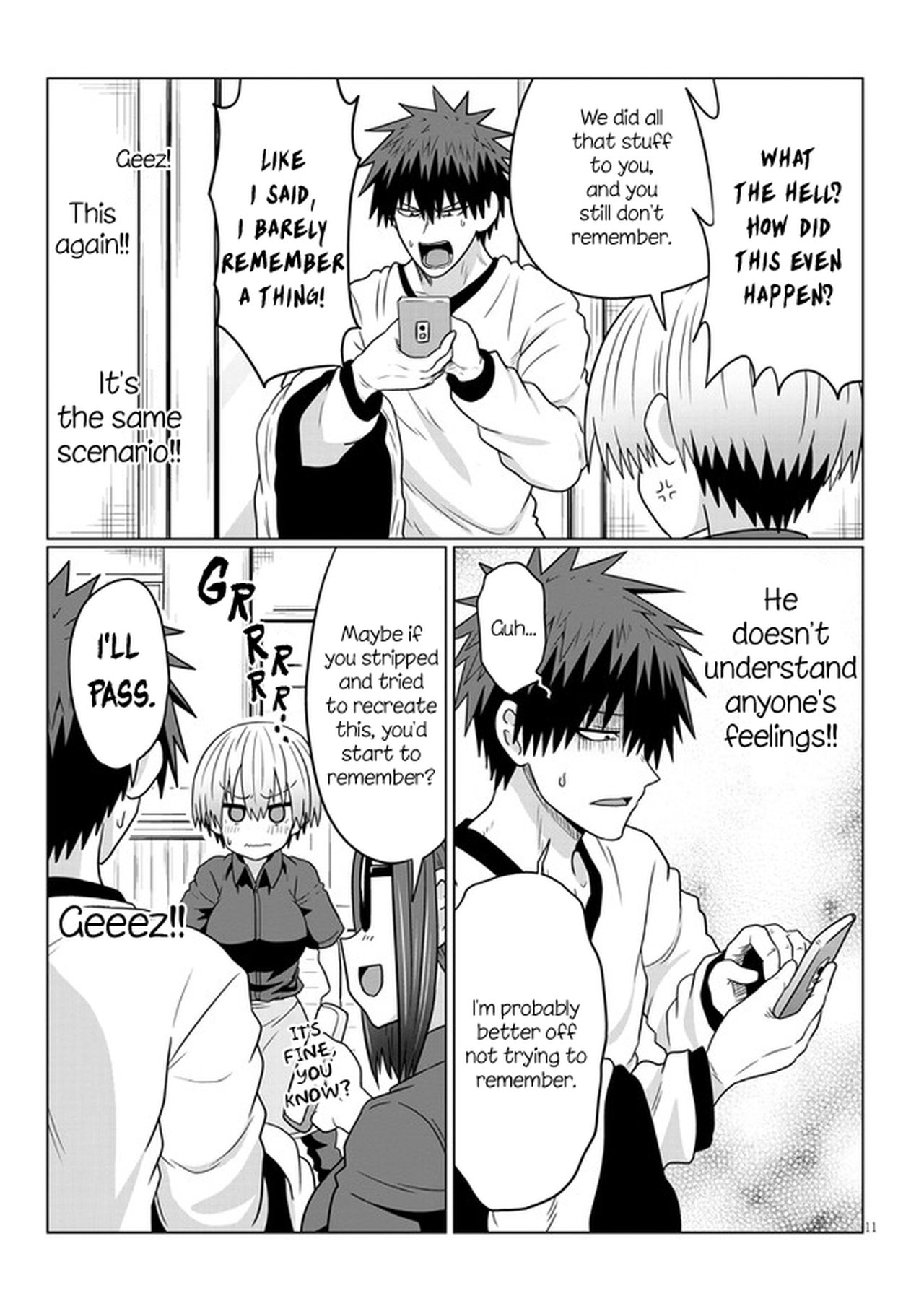 Uzaki-chan Wants to Hang Out! - Chapter 68 - Page 11