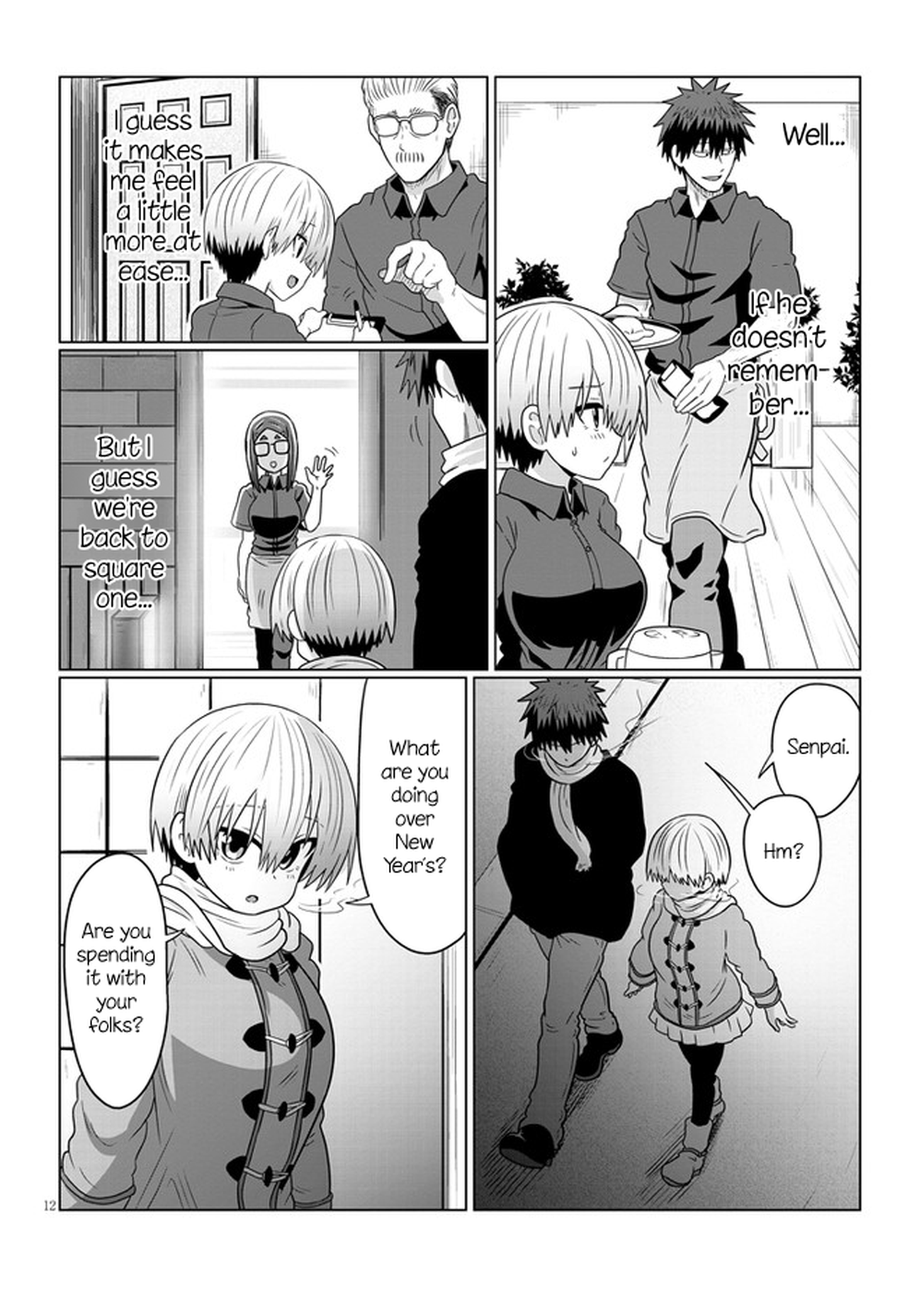 Uzaki-chan Wants to Hang Out! - Chapter 68 - Page 12