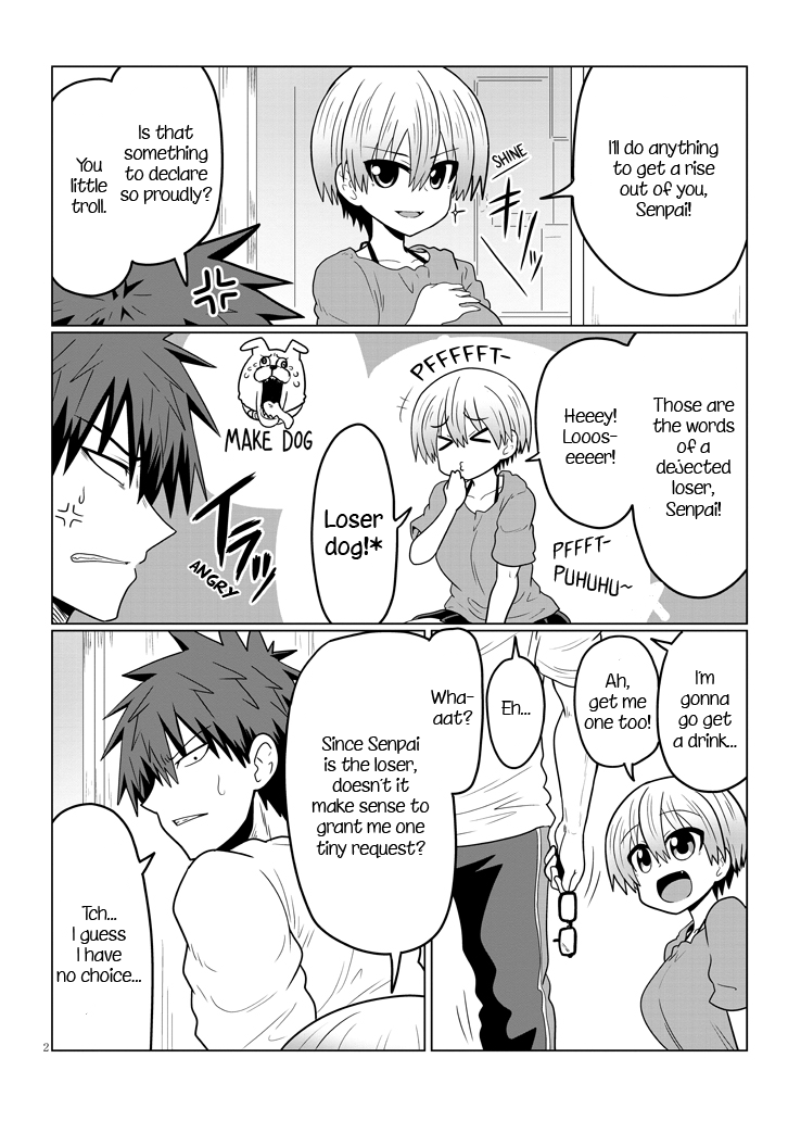 Uzaki-chan Wants to Hang Out! - Chapter 26 - Page 2