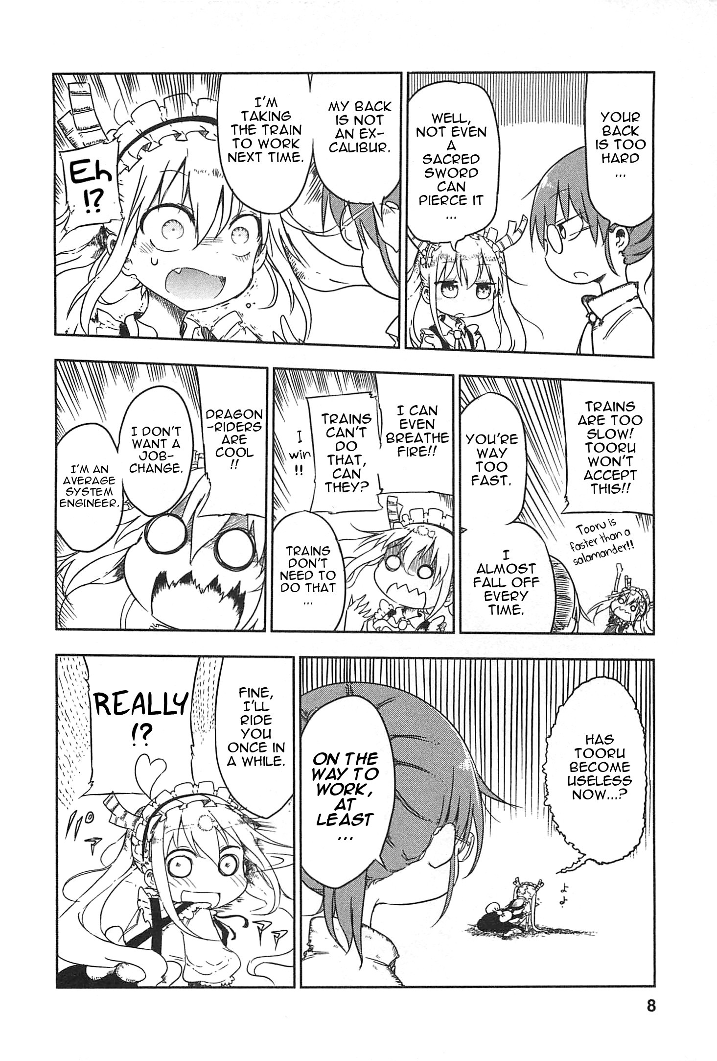 Miss Kobayashi's Dragon Maid - Chapter 1 - Page 6