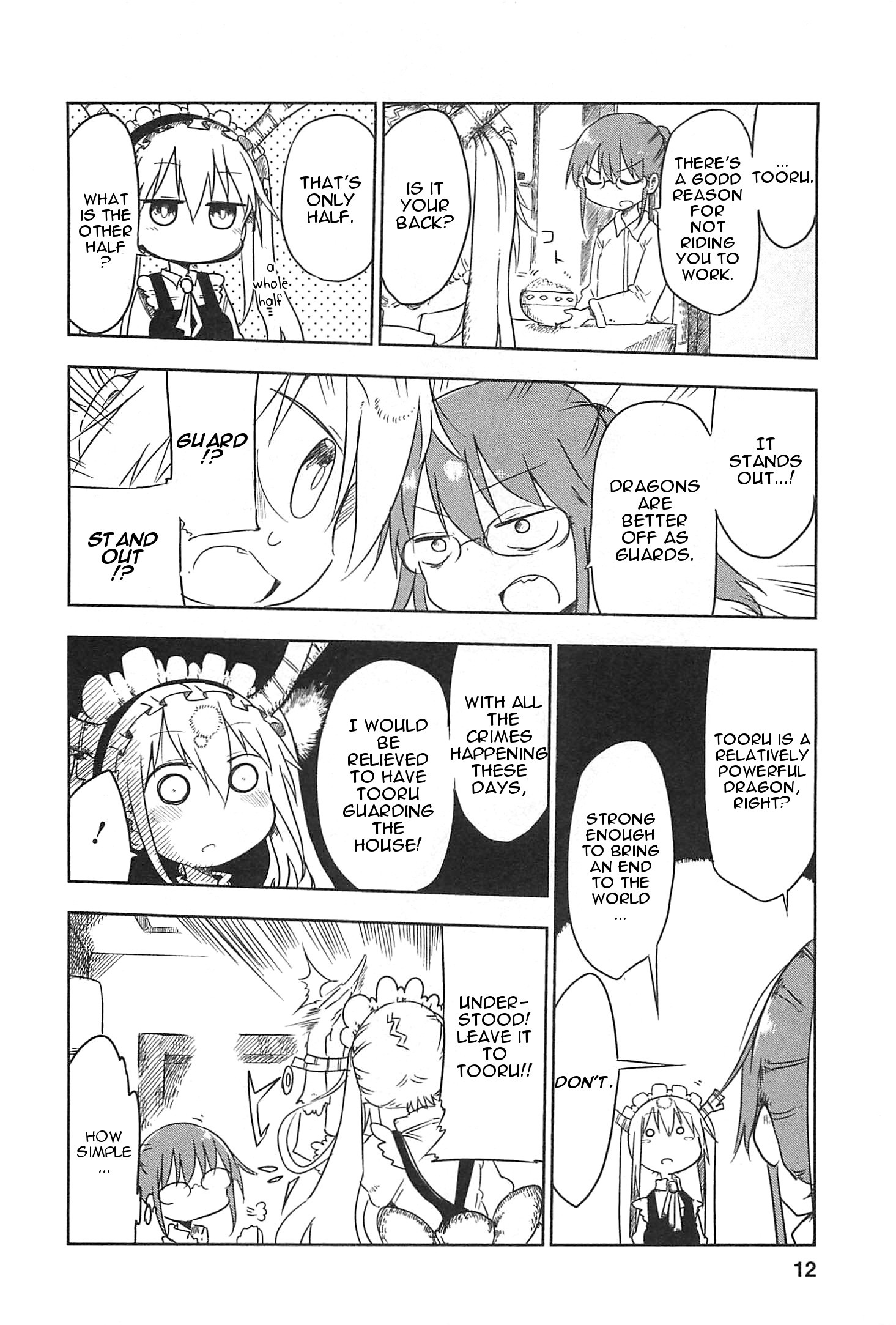 Miss Kobayashi's Dragon Maid - Chapter 1 - Page 10