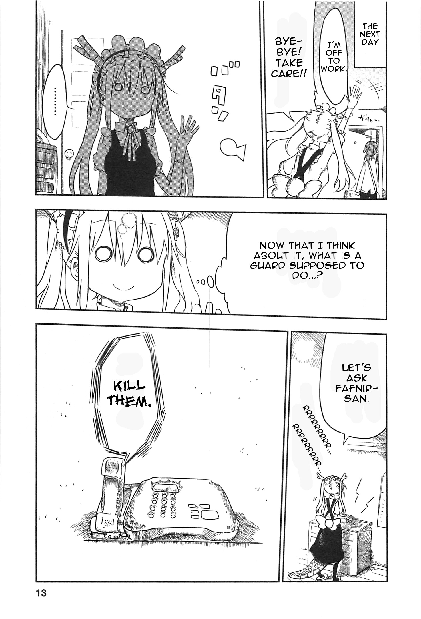 Miss Kobayashi's Dragon Maid - Chapter 1 - Page 11