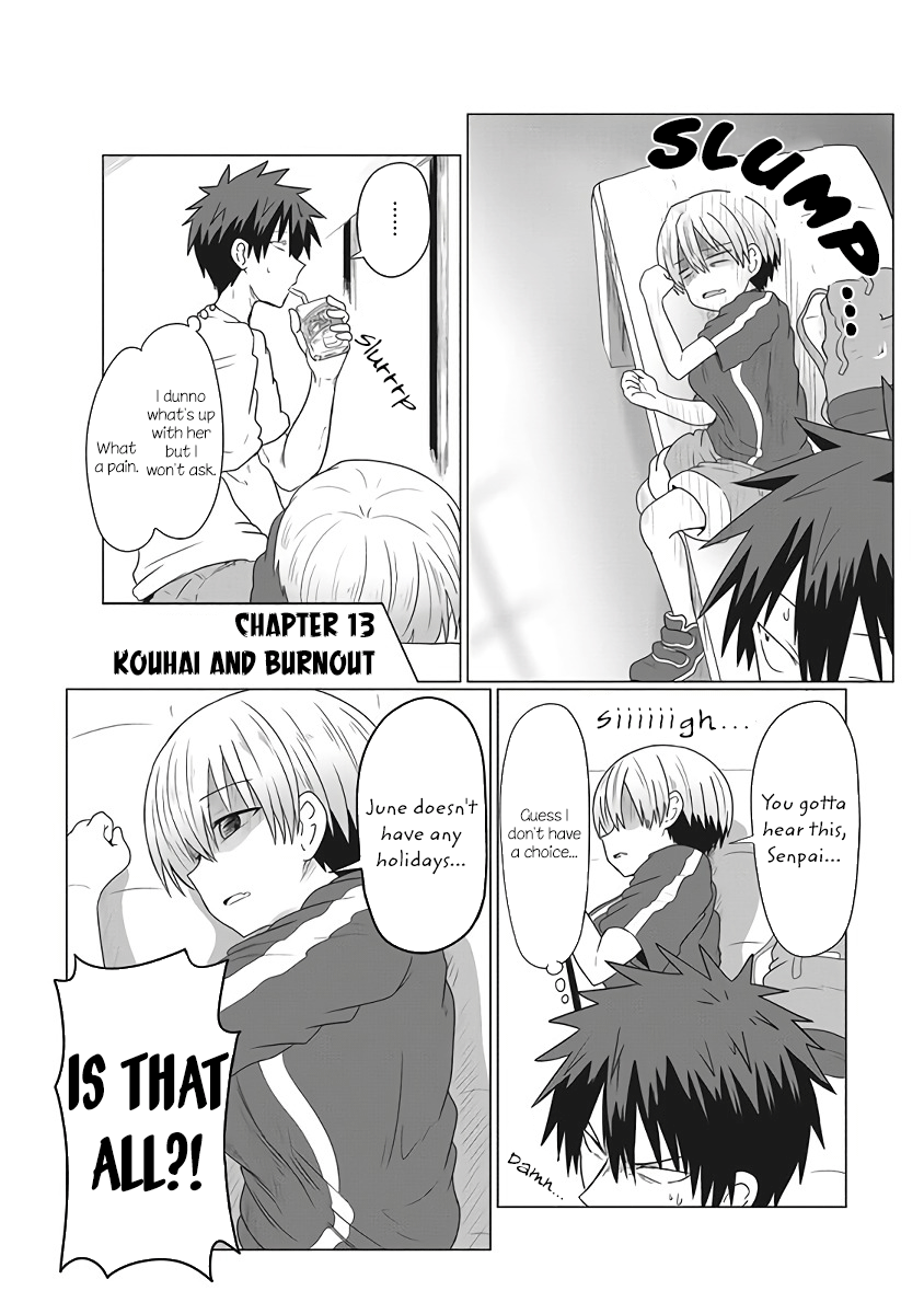 Uzaki-chan Wants to Hang Out! - Chapter 13 - Page 1