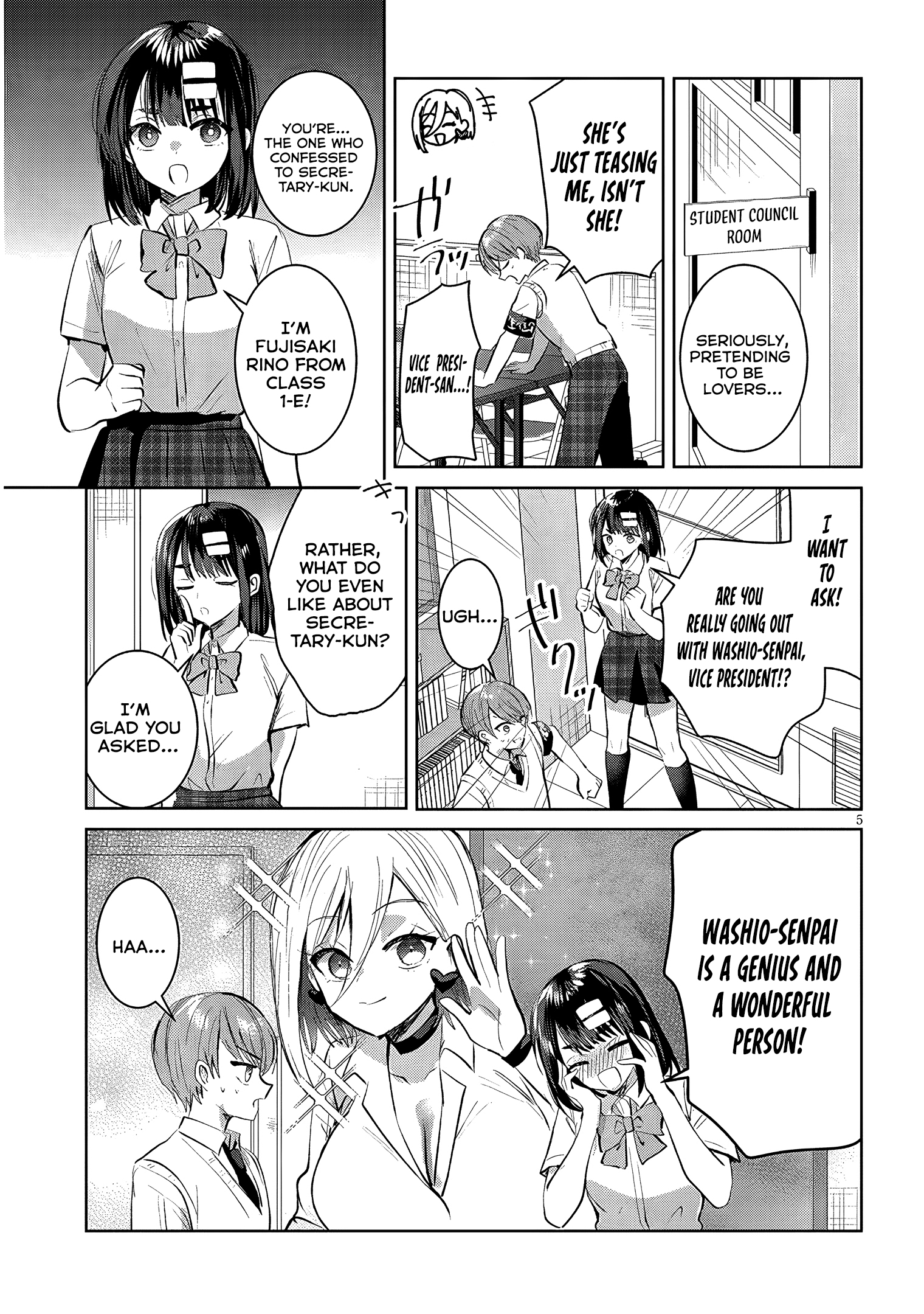 The President Who Can't Say No Wants to Do It Only for Tomoe-Kun - Chapter 25 - Page 6