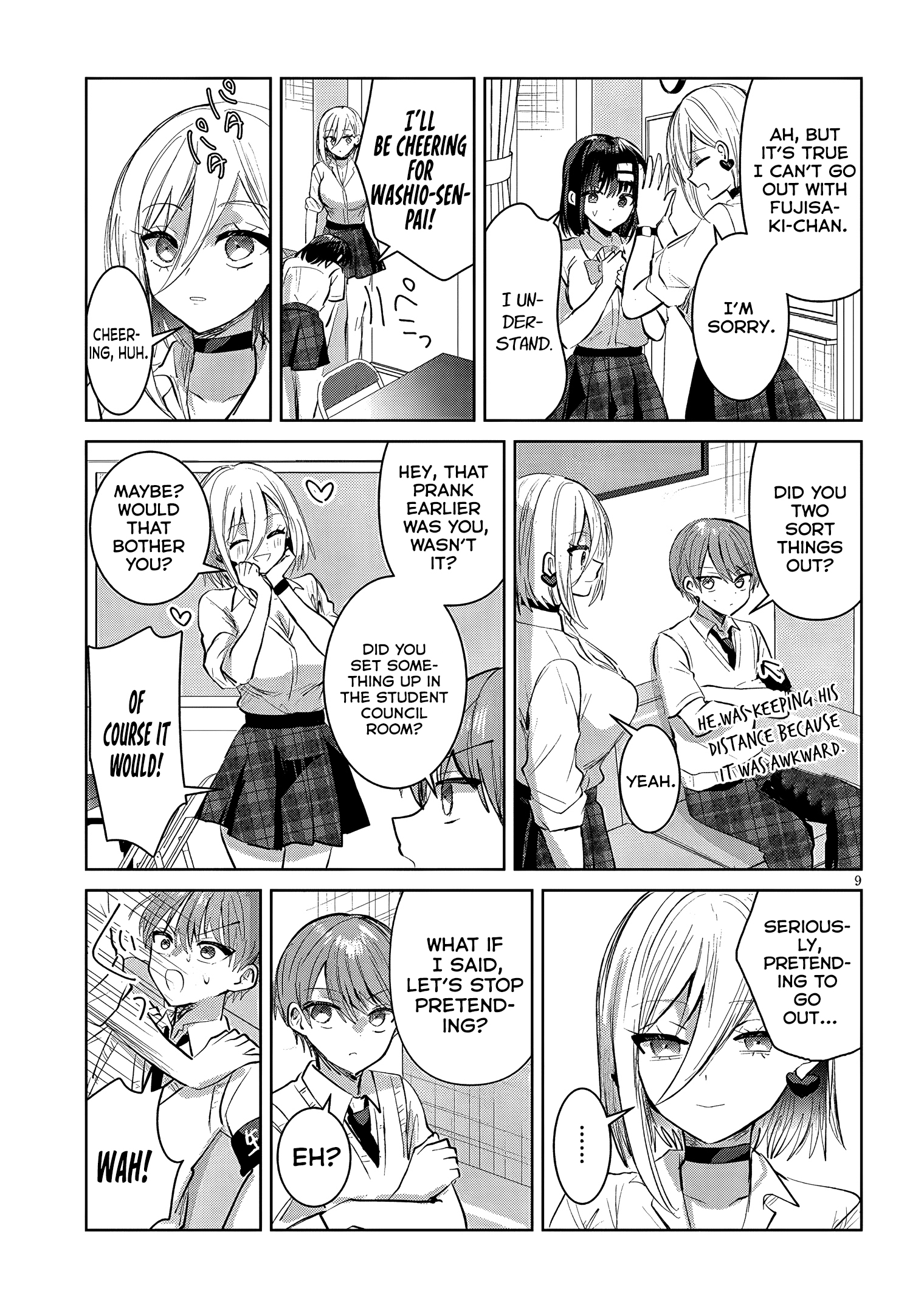 The President Who Can't Say No Wants to Do It Only for Tomoe-Kun - Chapter 25 - Page 10