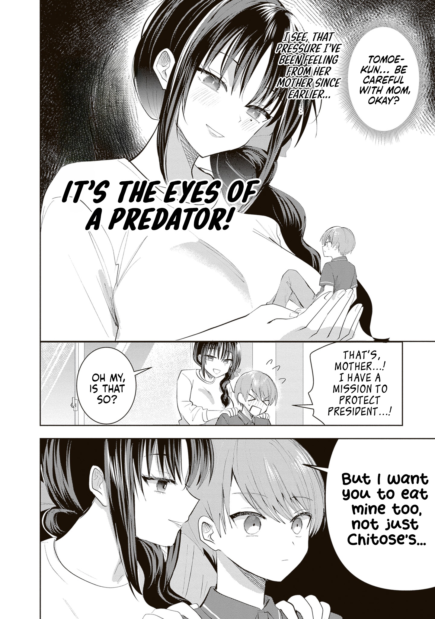 The President Who Can't Say No Wants to Do It Only for Tomoe-Kun - Chapter 29 - Page 12