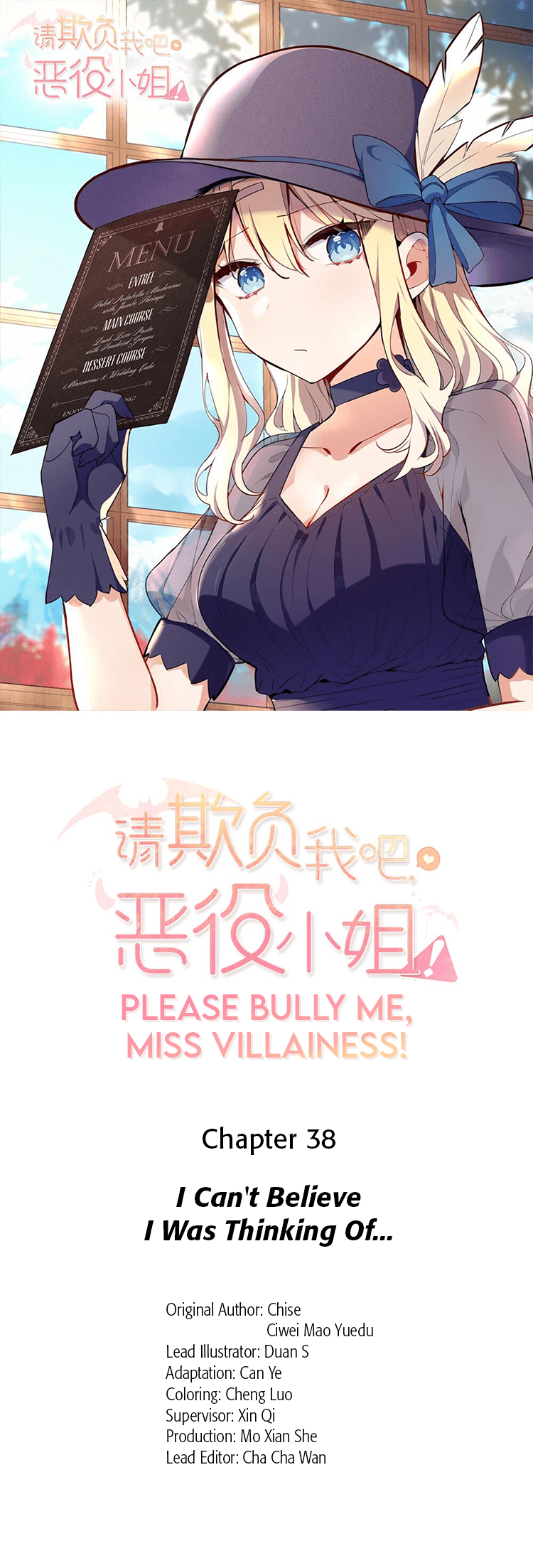 Please Bully Me, Miss Villainess! - Chapter 38 - Page 1