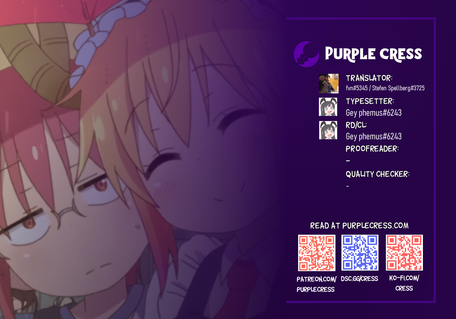 Miss Kobayashi's Dragon Maid - Chapter 106 - Page 1