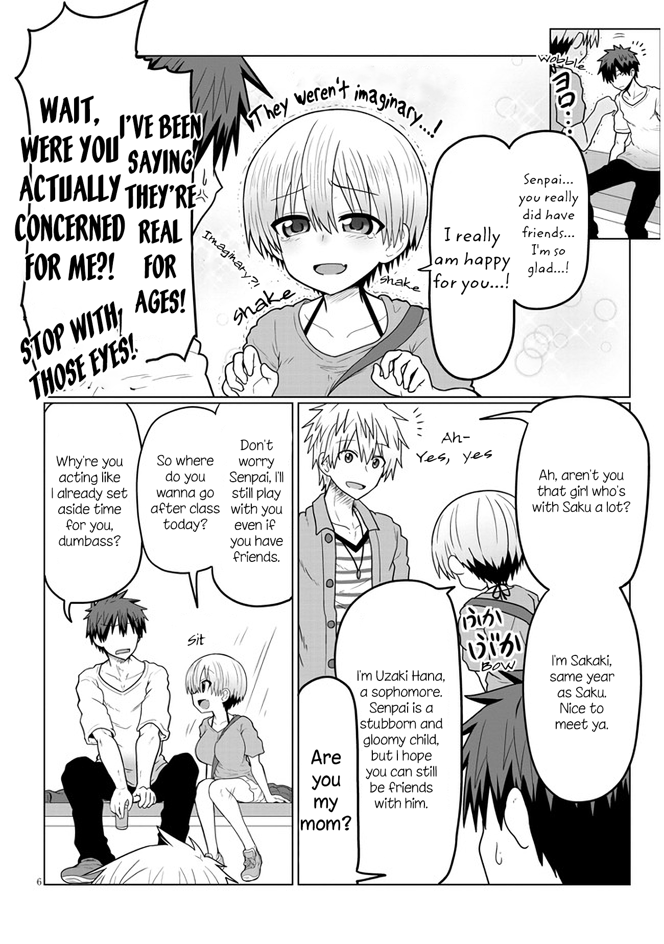 Uzaki-chan Wants to Hang Out! - Chapter 15 - Page 6