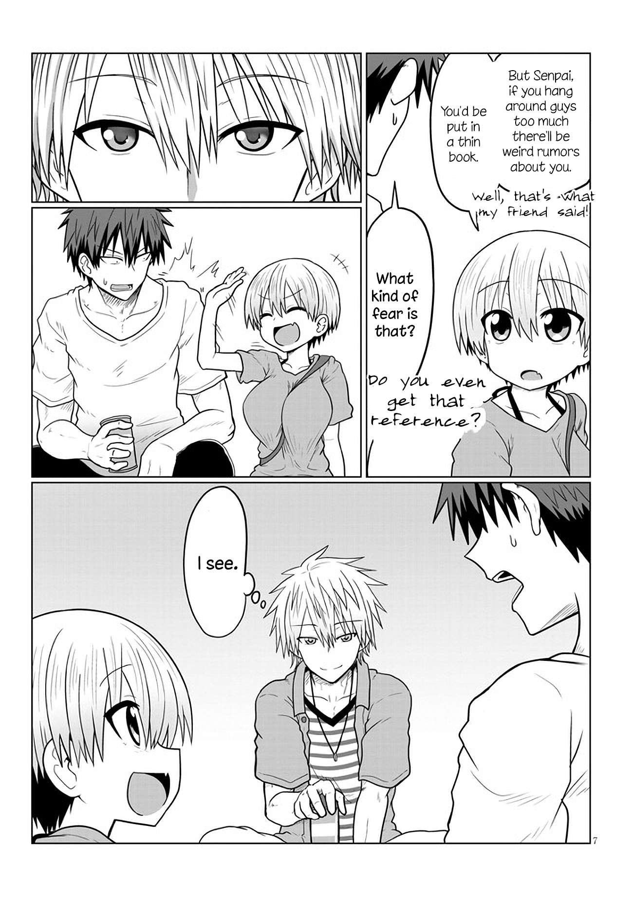Uzaki-chan Wants to Hang Out! - Chapter 15 - Page 7
