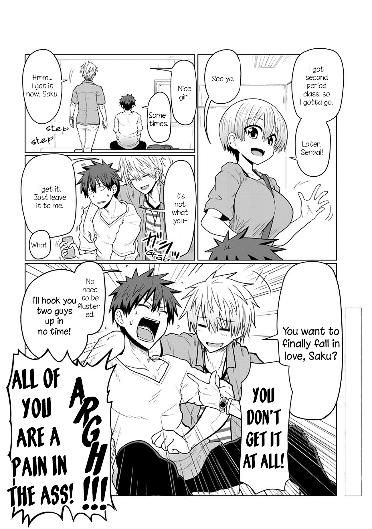 Uzaki-chan Wants to Hang Out! - Chapter 15 - Page 8