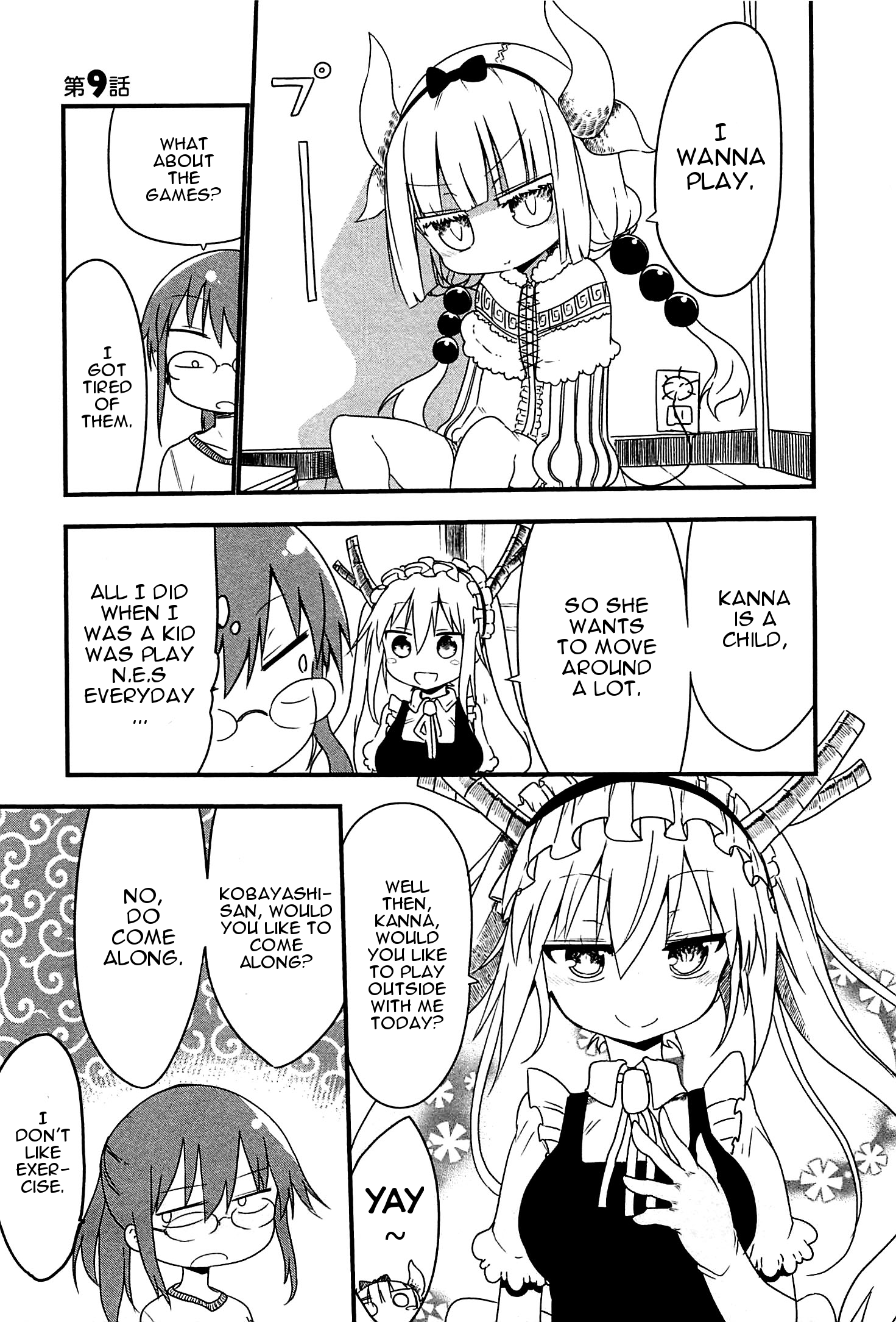 Miss Kobayashi's Dragon Maid - Chapter 9 - Page 1