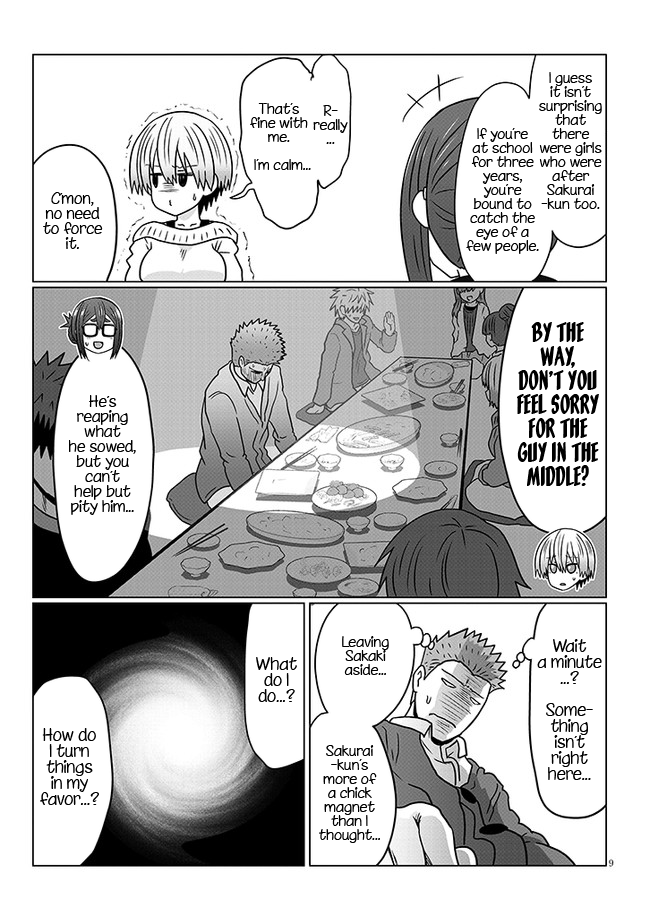Uzaki-chan Wants to Hang Out! - Chapter 78 - Page 9