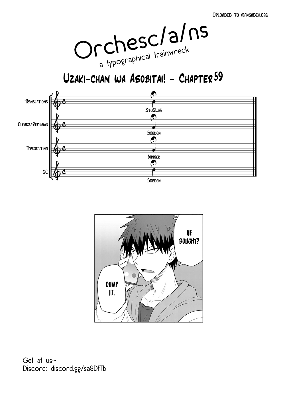 Uzaki-chan Wants to Hang Out! - Chapter 59 - Page 13