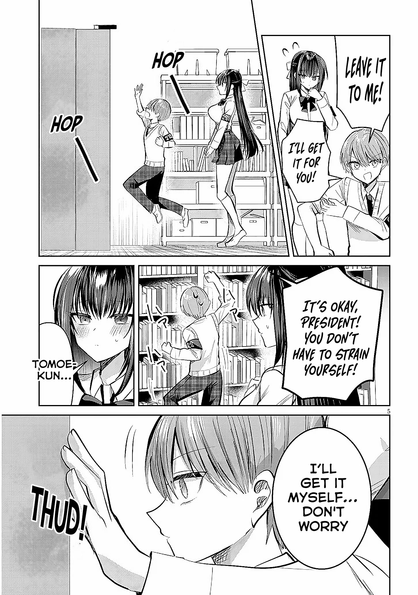 The President Who Can't Say No Wants to Do It Only for Tomoe-Kun - Chapter 10 - Page 6