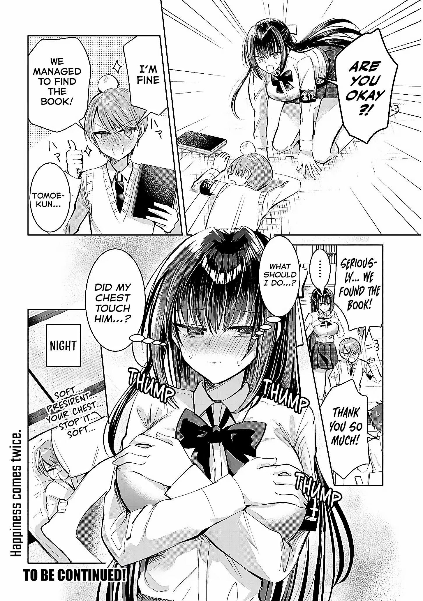 The President Who Can't Say No Wants to Do It Only for Tomoe-Kun - Chapter 10 - Page 11