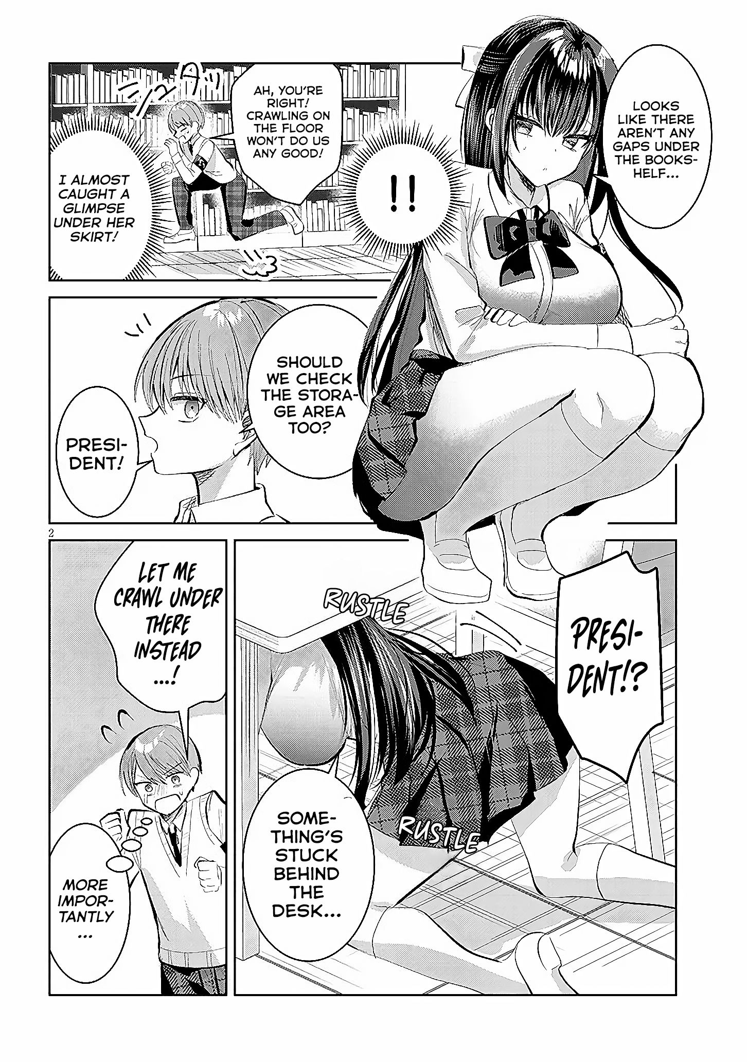 The President Who Can't Say No Wants to Do It Only for Tomoe-Kun - Chapter 10 - Page 3