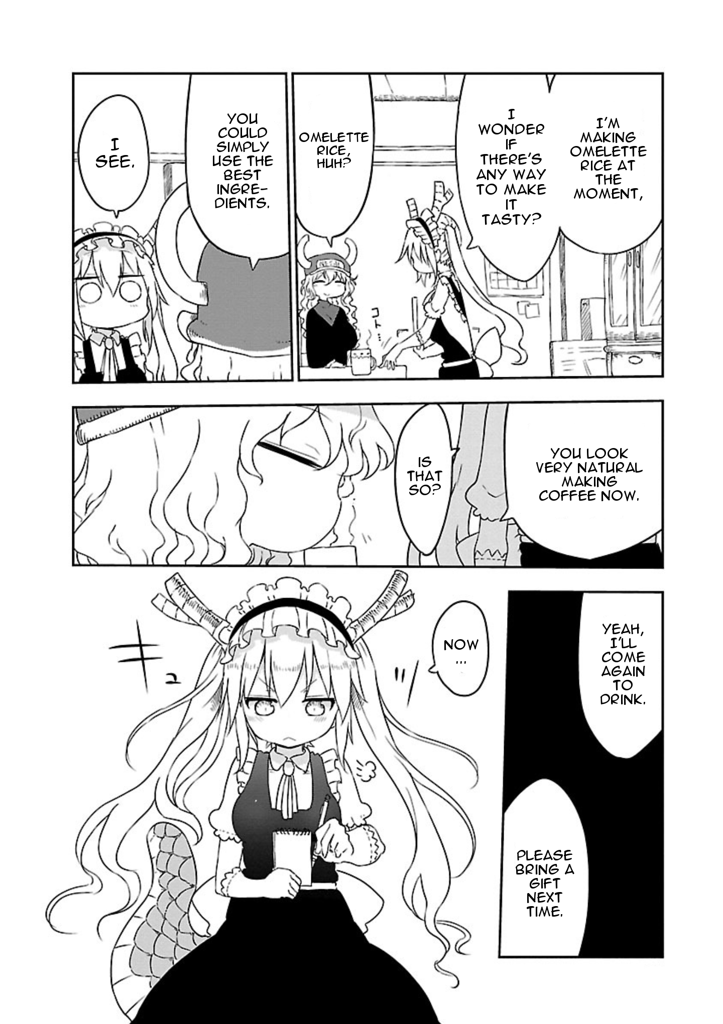 Miss Kobayashi's Dragon Maid - Chapter 12 - Page 4