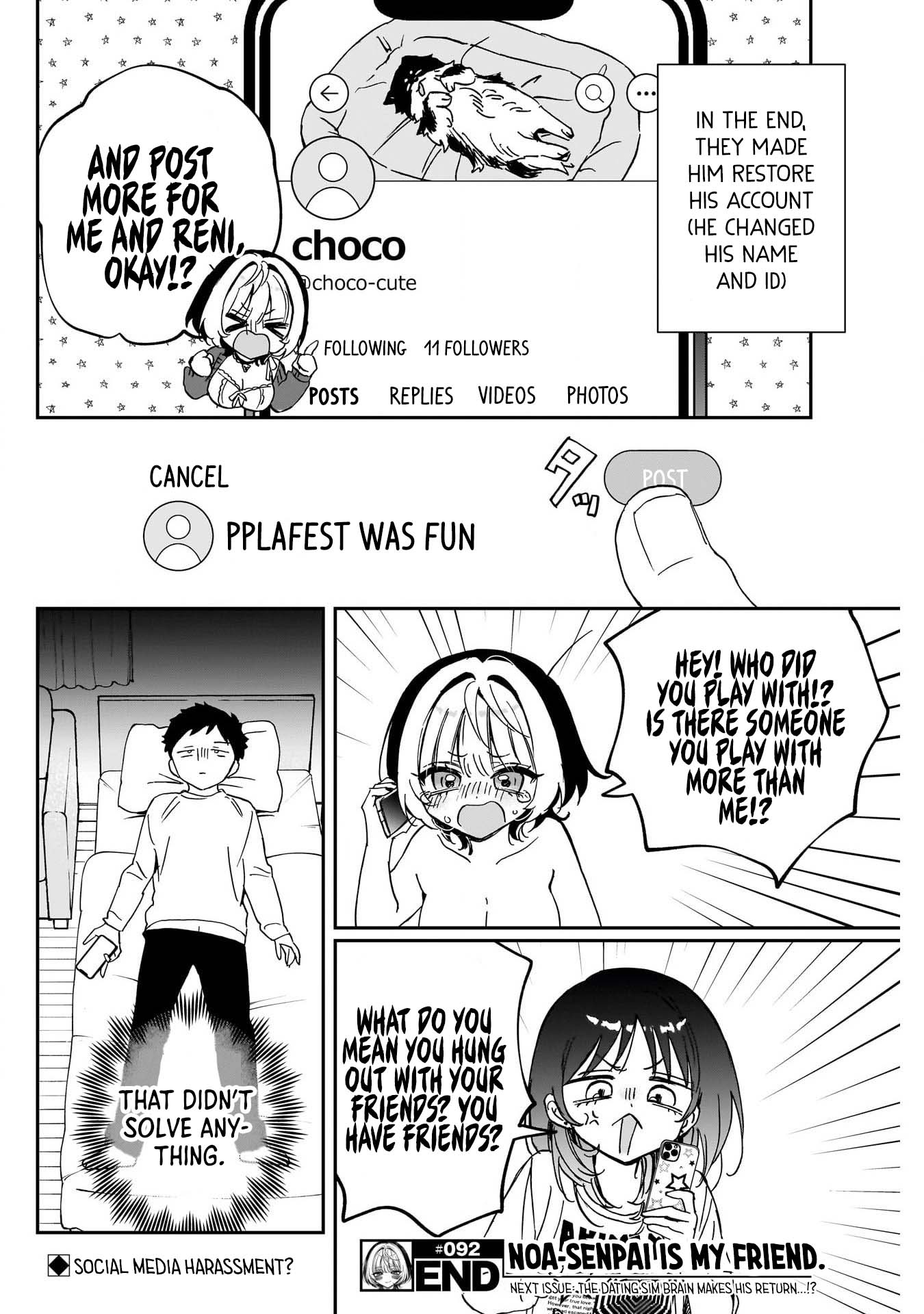 Noa-Senpai is My Friend. - Chapter 92 - Page 18