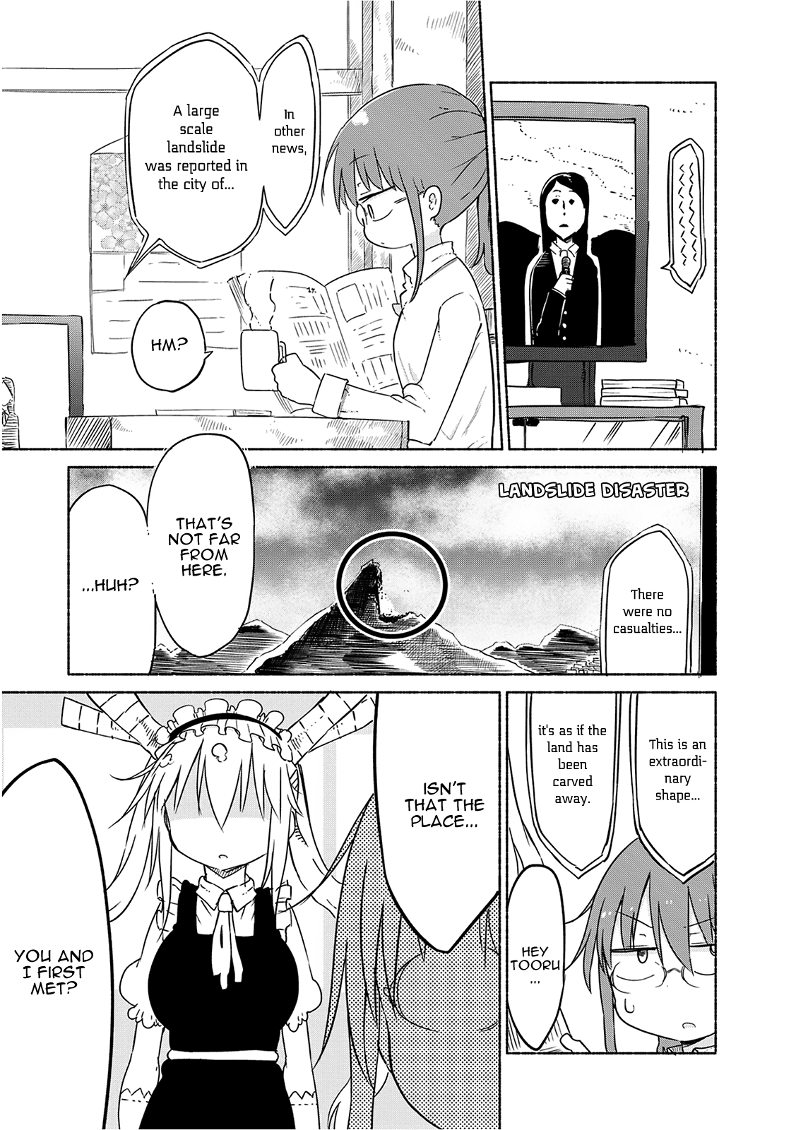 Miss Kobayashi's Dragon Maid - Chapter 30 - Page 1