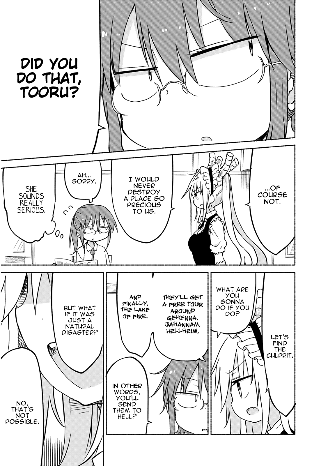 Miss Kobayashi's Dragon Maid - Chapter 30 - Page 3