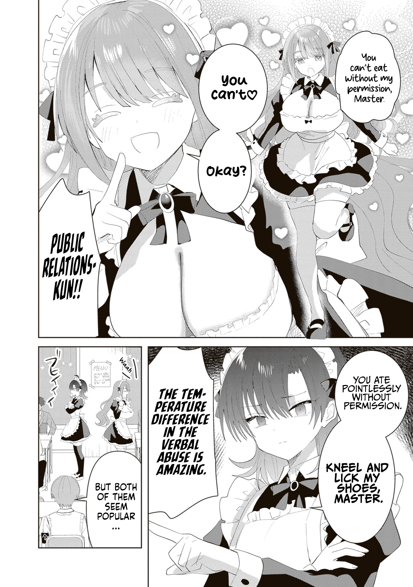 The President Who Can't Say No Wants to Do It Only for Tomoe-Kun - Chapter 38 - Page 3