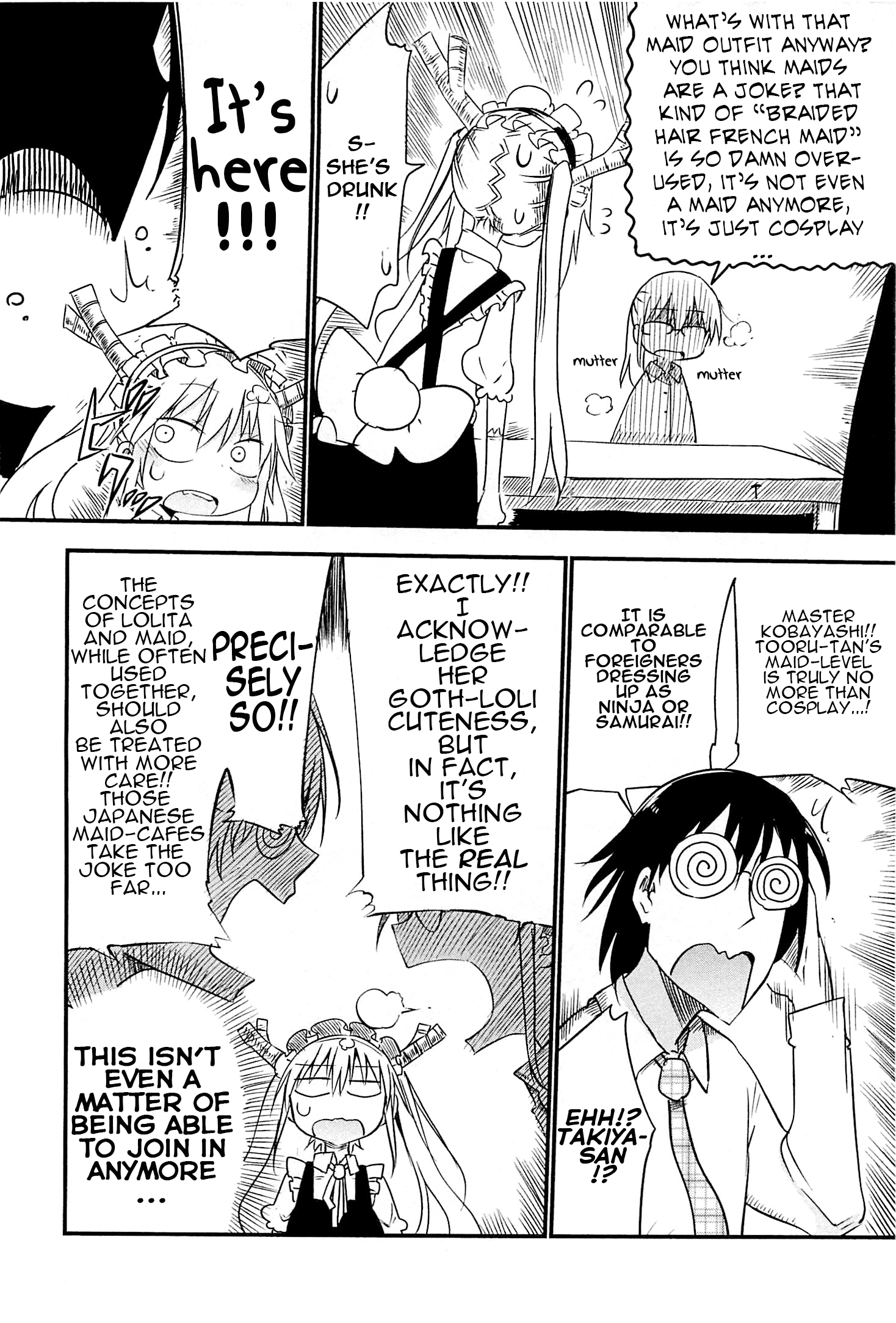 Miss Kobayashi's Dragon Maid - Chapter 4 - Page 8