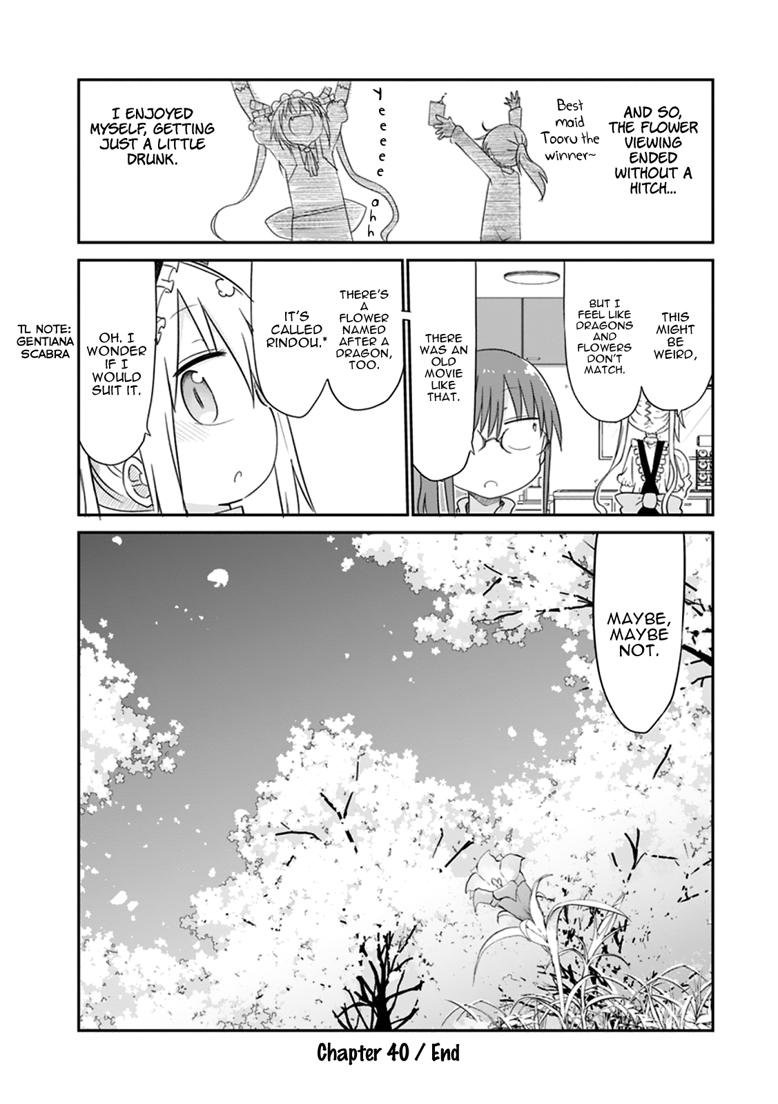 Miss Kobayashi's Dragon Maid - Chapter 40 - Page 14