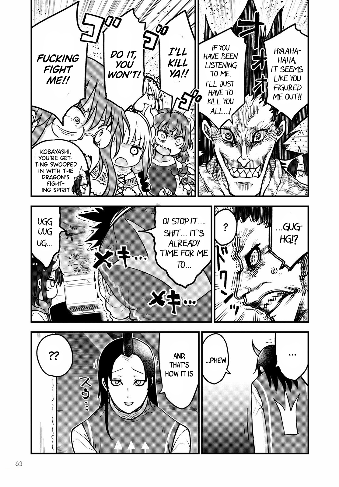 Miss Kobayashi's Dragon Maid - Chapter 107 - Page 4