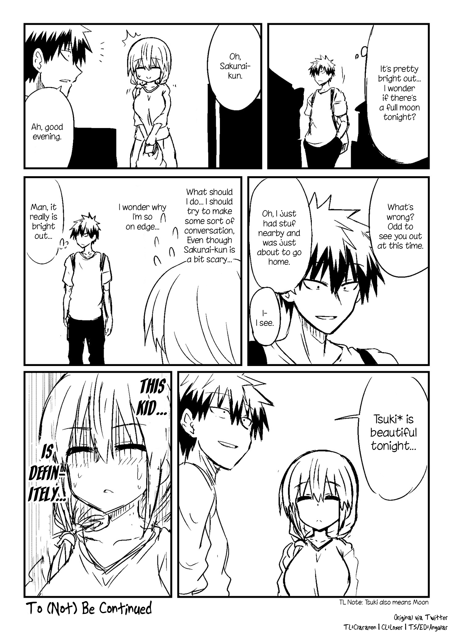 Uzaki-chan Wants to Hang Out! - Chapter 24.1 - Page 1