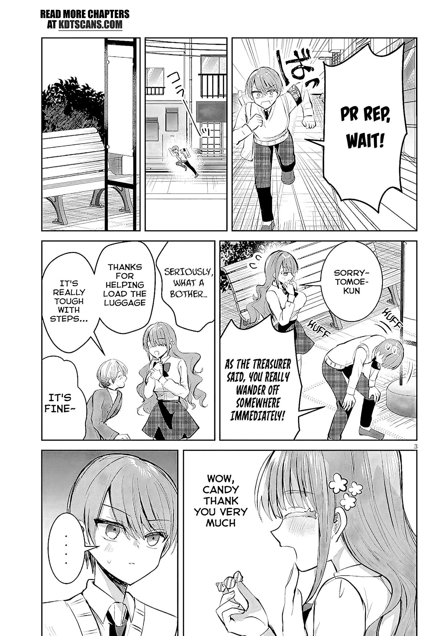 The President Who Can't Say No Wants to Do It Only for Tomoe-Kun - Chapter 13 - Page 4