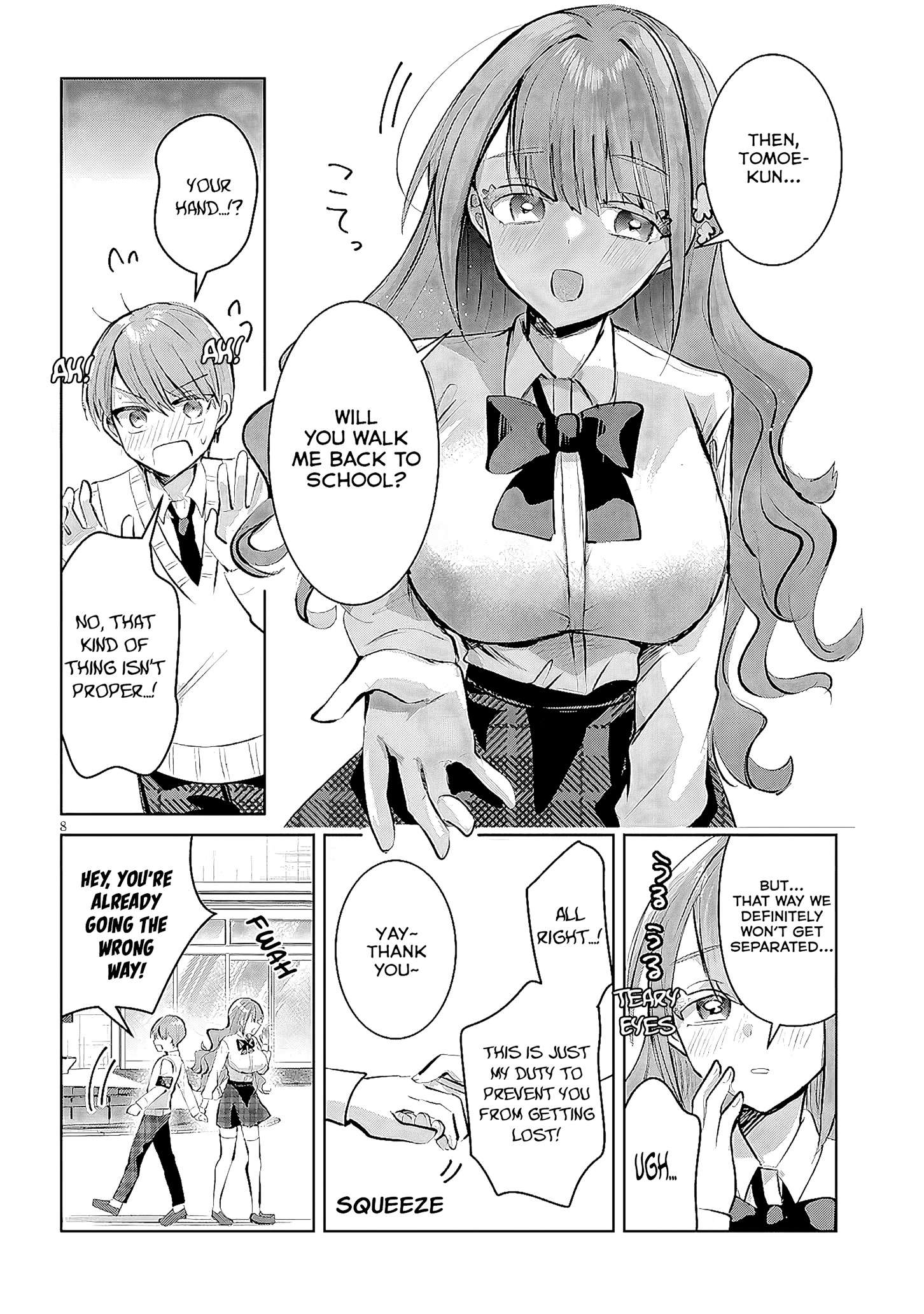 The President Who Can't Say No Wants to Do It Only for Tomoe-Kun - Chapter 13 - Page 9