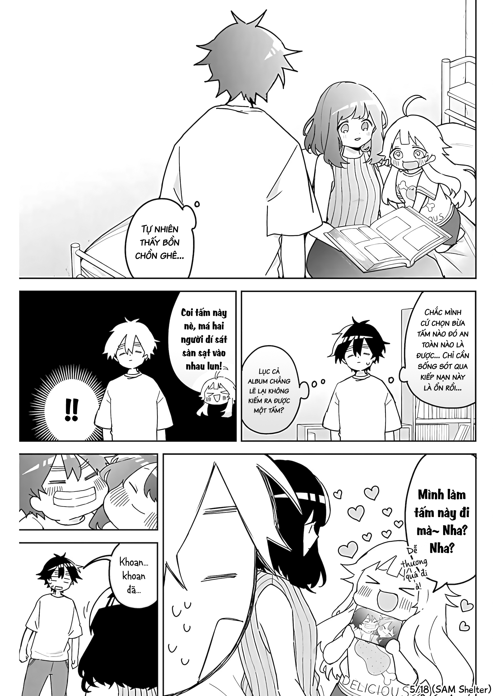 We're J-Just Childhood Friends - Chapter 24 - Page 5