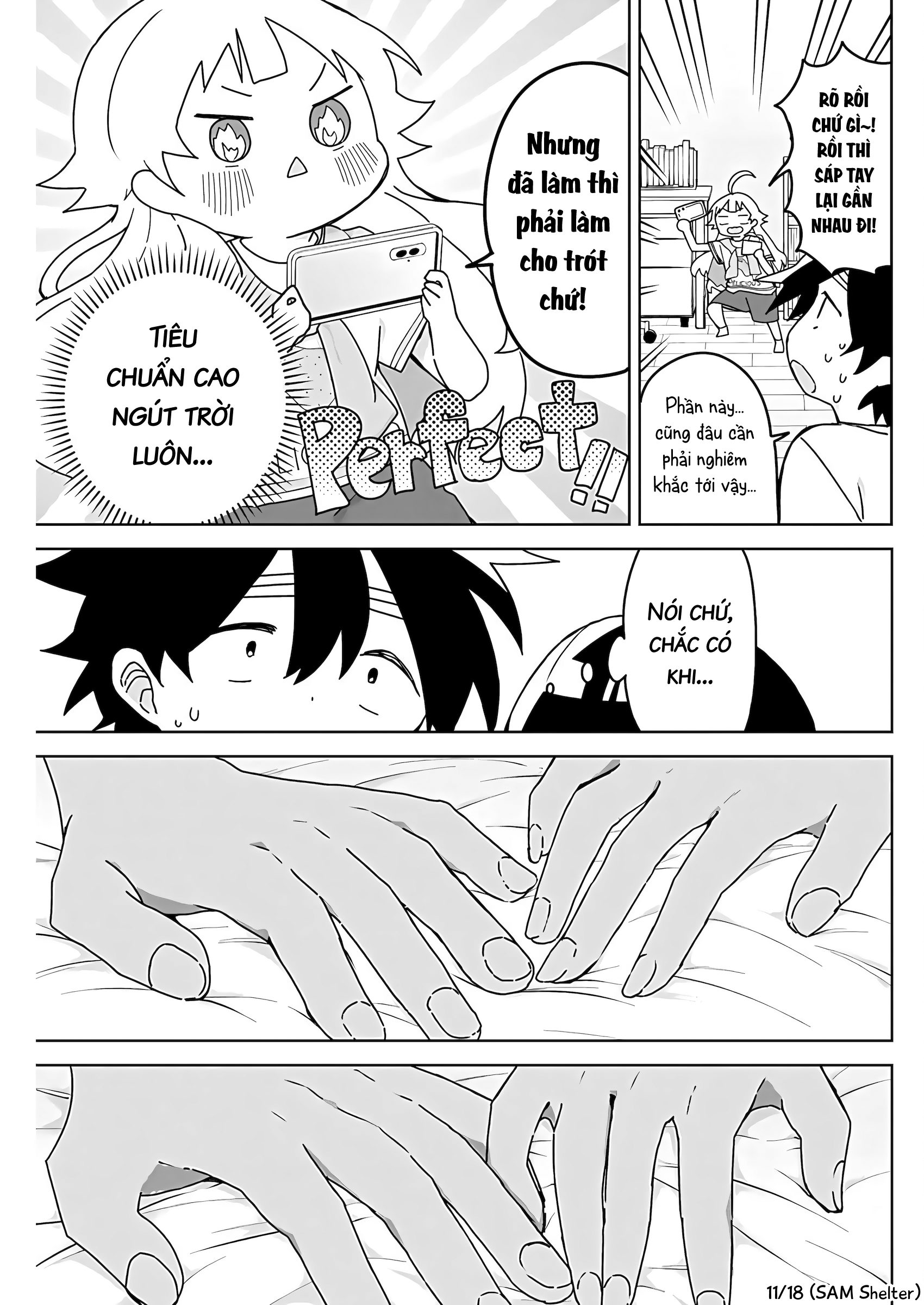 We're J-Just Childhood Friends - Chapter 24 - Page 11