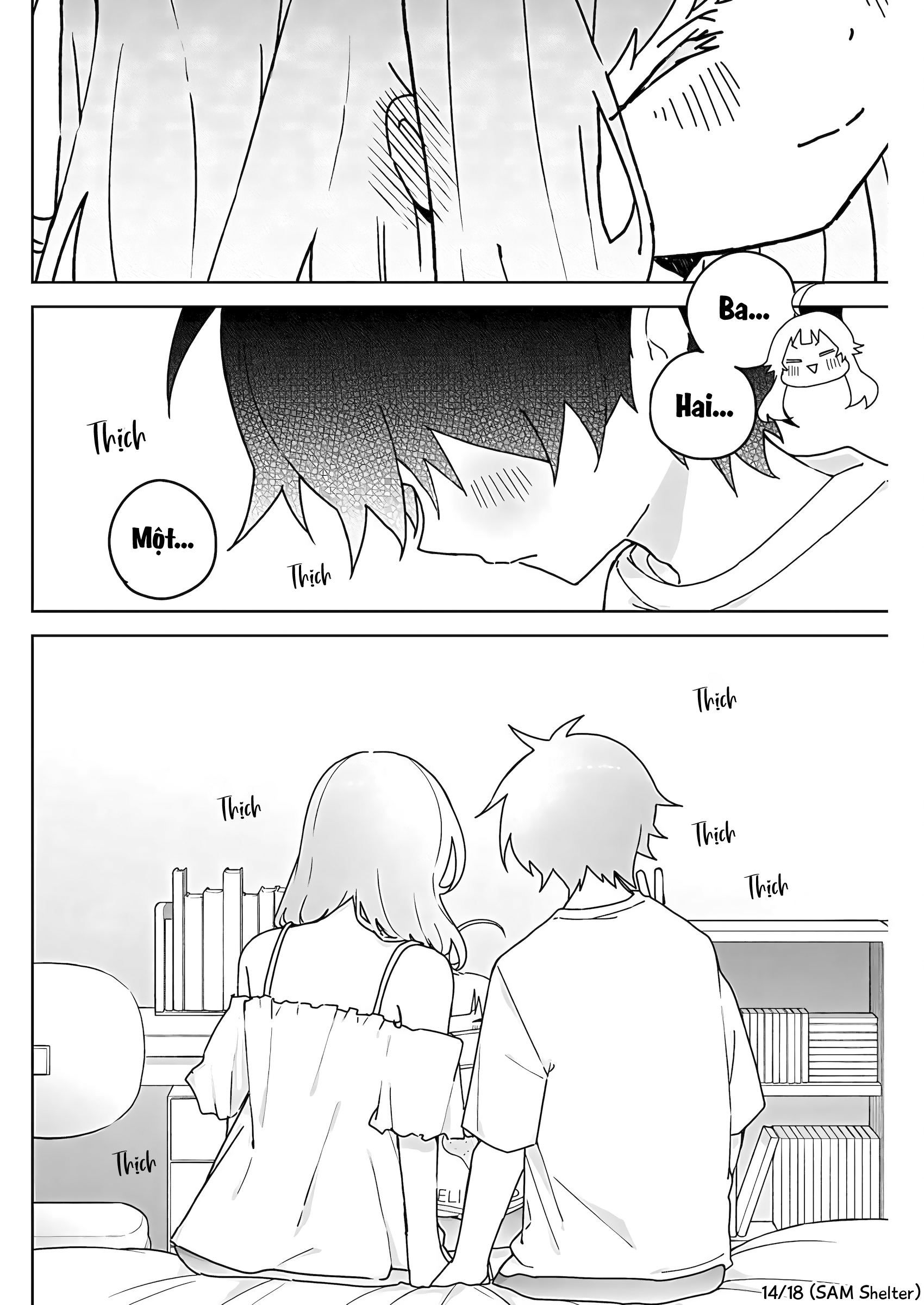 We're J-Just Childhood Friends - Chapter 24 - Page 14